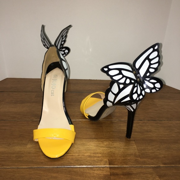jojo cat Shoes Jojo Cat Butterfly Heels Poshmark